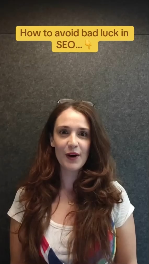 SEO Bad Luck Video Placeholder